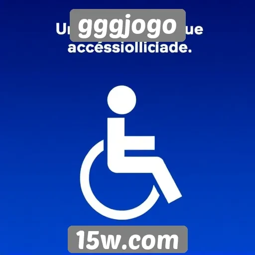 Recursos de acessibilidade no gggjogo